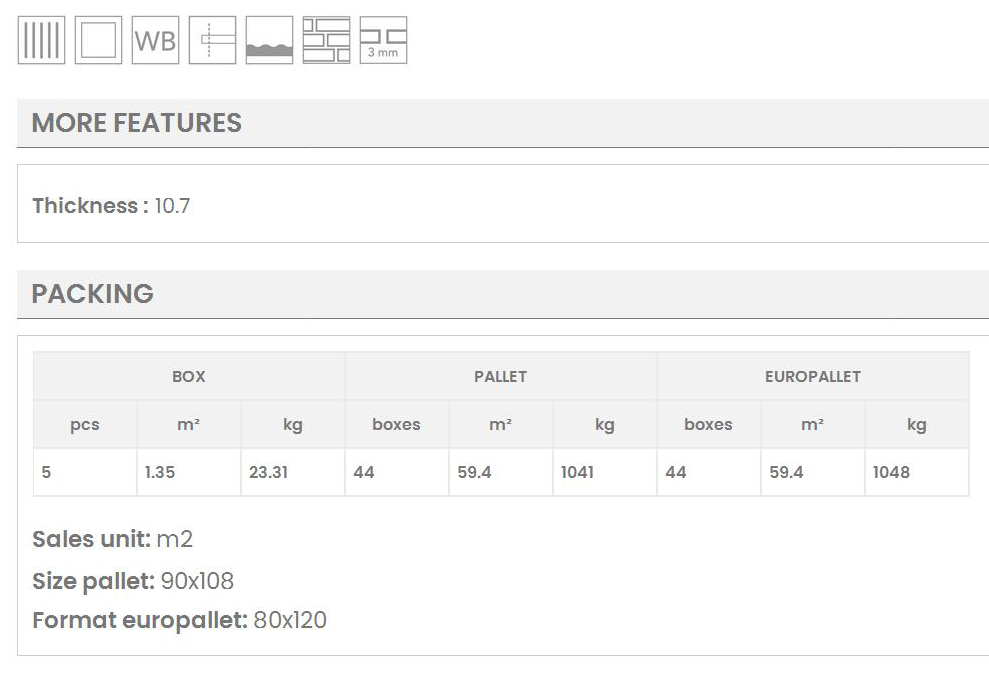 CORINTO SEA GRIS ΧΑΡΑΚΤΗΡΙΣΤΙΚΑ