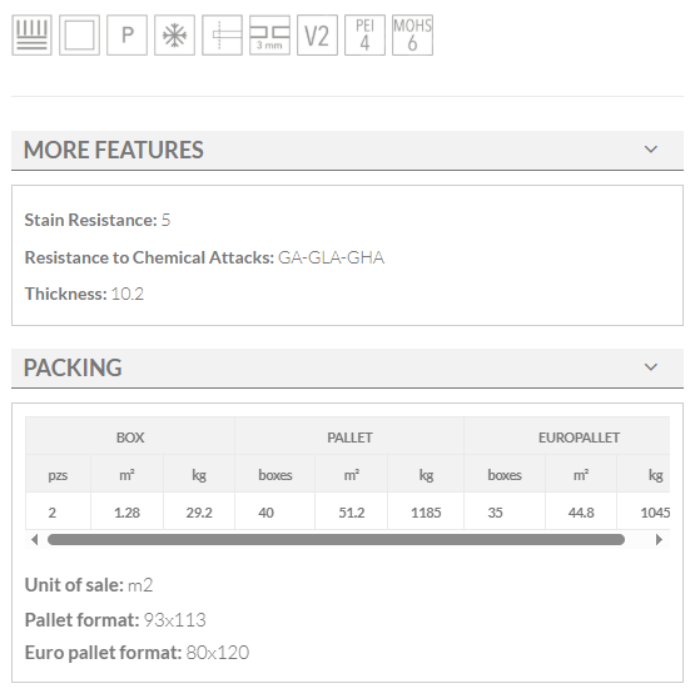 boheme gris keros 80x80 tiles features