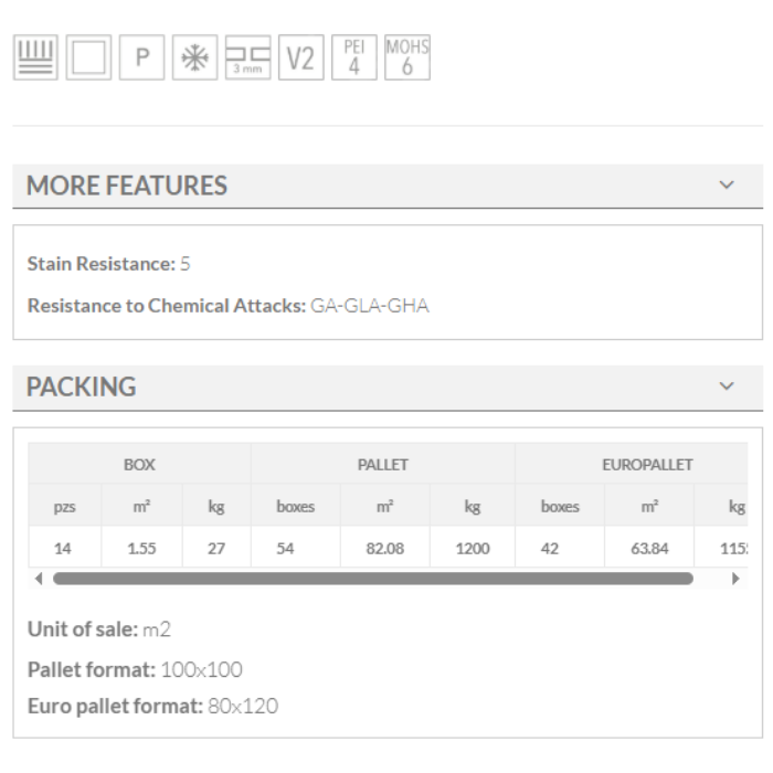 reality beige keros 33x33 technical details
