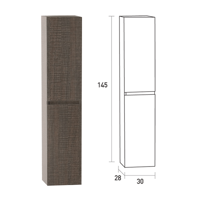 ΣΤΗΛΗ ΜΠΑΝΙΟΥ ΕΠΙΤΟΙΧΗ ProBagno 942Κ