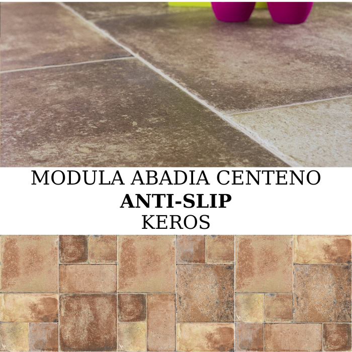 Modula Abadía Centeno 100×100 anti-slip πορσελανάτο rustic πλακάκι