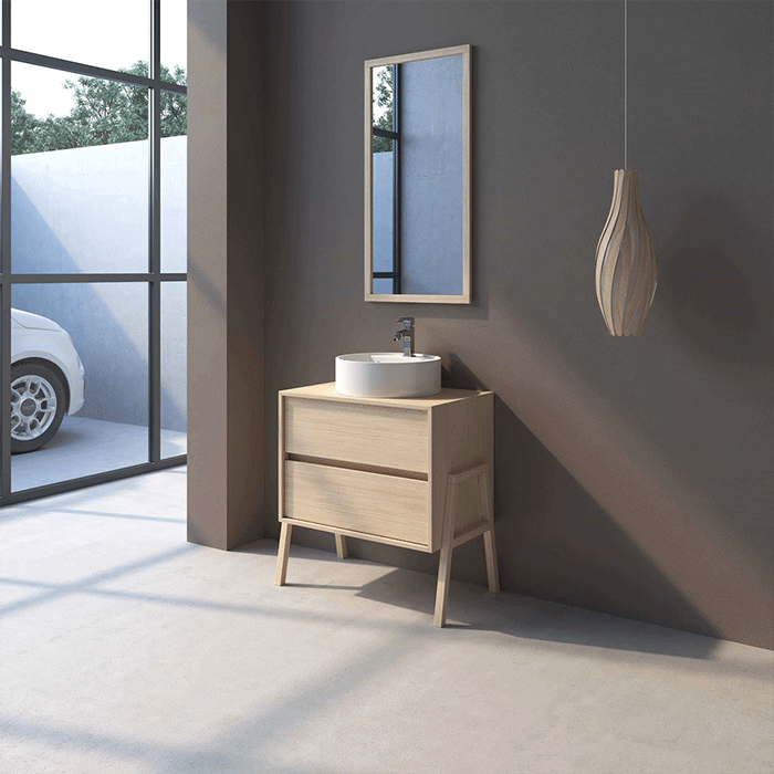 ΕΠΙΠΛΟ ΜΠΑΝΙΟΥ ZEBIS NATURAL PALETTE 075