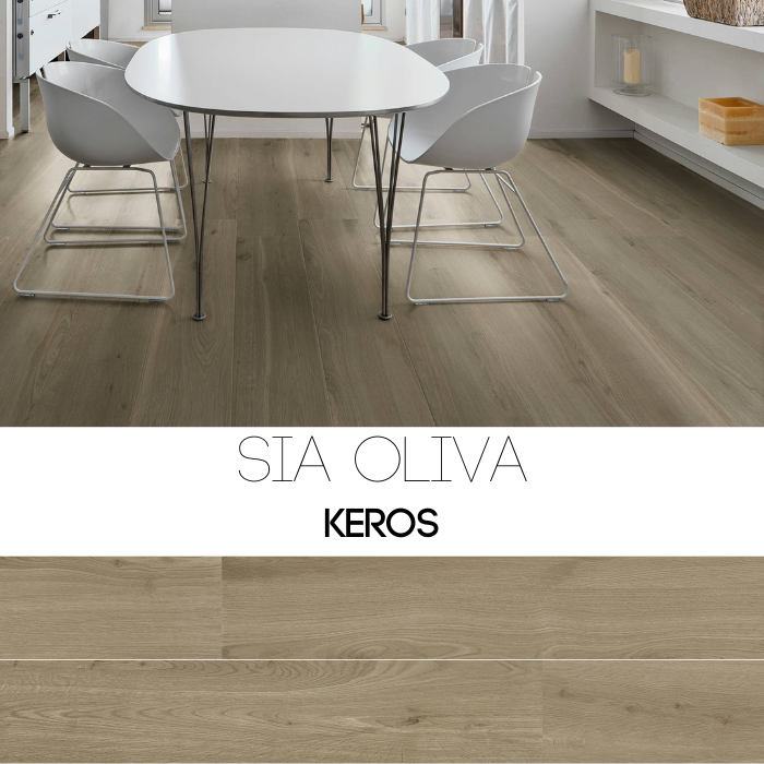 SIA OLIVA 23x120cm πλακάκι τύπου ξύλου της Keros, ιδανικό για δάπεδα και τοίχους σε εσωτερικούς και εξωτερικούς χώρους