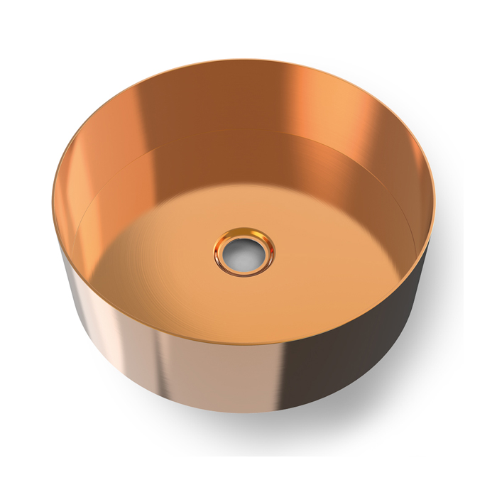 ΕΠΙΚΑΘΗΜΕΝΟΣ ΝΙΠΤΗΡΑΣ LUNA PVD ROSE GOLD BRUSHED V1040-825 / V1033-825 VOSS