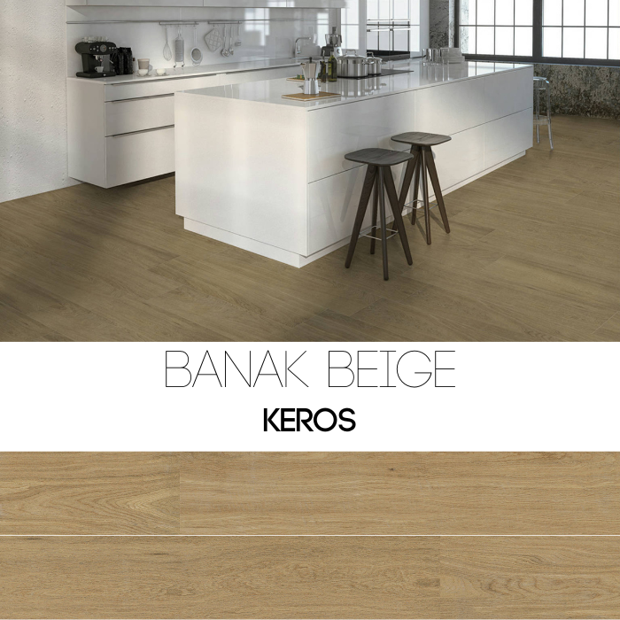 Banak Beige Keros 23x120cm πλακάκι ξύλου