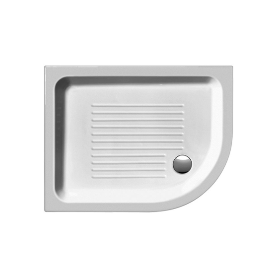 ΝΤΟΥΖΙΕΡΑ ΠΟΡΣΕΛΑΝΗΣ ΗΜΙΚΥΚΛΙΚΗ 90x70x10cm GSI BASIC ΔΕΞΙΑ 4596