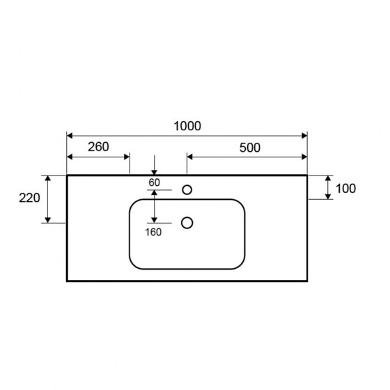 KARAG ELOISE 100 100x46