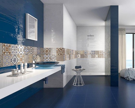 IMPORTILES MENORCA AZUL 20x60