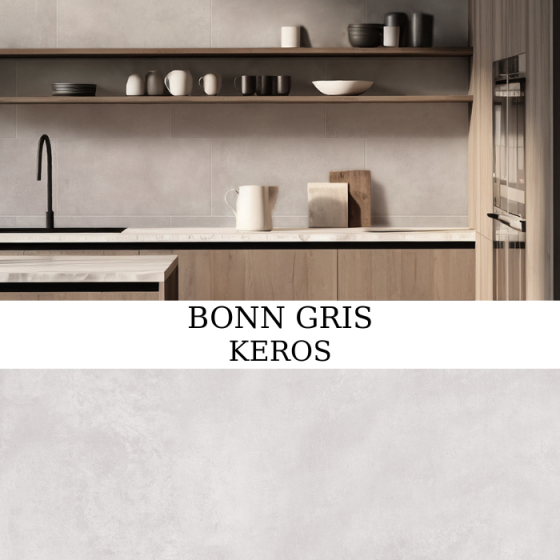 Πλακάκι Keros Bonn Gris 30×60 σε γκρι απόχρωση