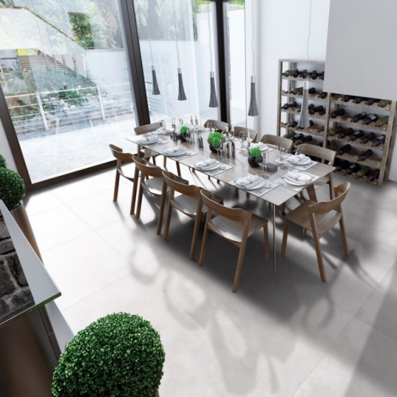 Keros Bonn Gris 80×80 - Ματ πορσελανάτο πλακάκι γρανίτη PEI IV