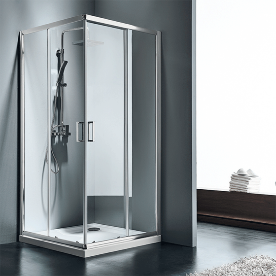 ΚΑΜΠΙΝΑ ΝΤΟΥΖΙΕΡΑΣ ΤΕΤΡΑΓΩΝΗ Starlet Corner Entry 90 CLEAR