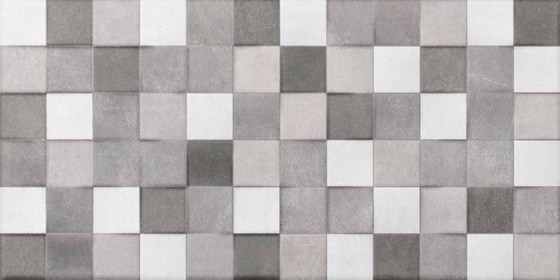 KEROS HARLEM CUBIK 25x50 GRIS