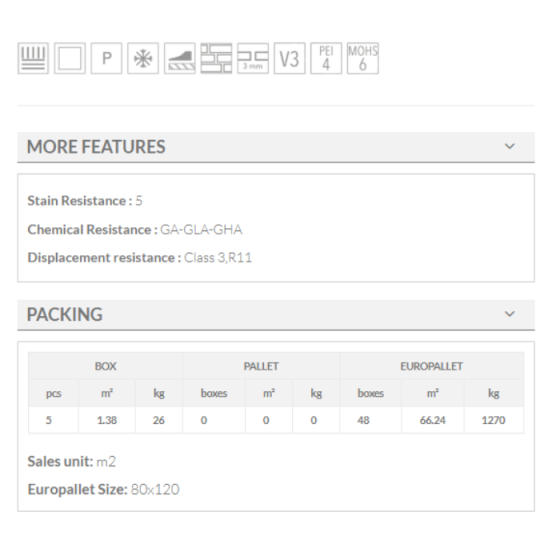 HAYEDO Roble 23x120cm πλακάκι τύπου ξύλου της Keros, αντιολισθητικό, ιδανικό για δάπεδα και τοίχους σε εσωτερικούς και εξωτερικούς χώρους