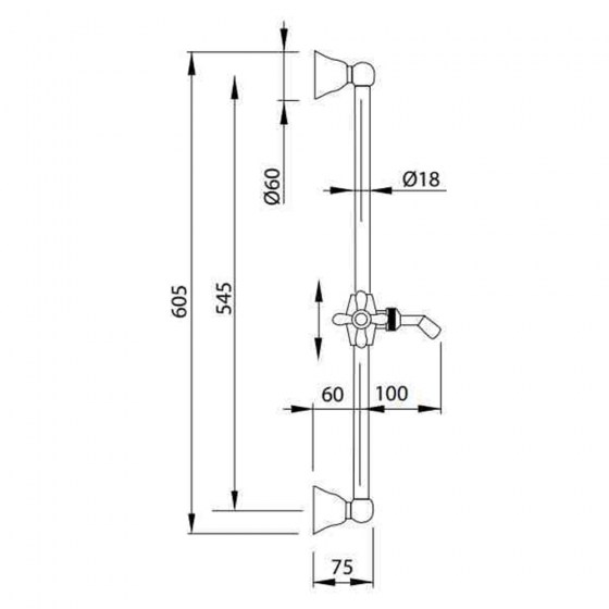 ΒΕΡΓΑ ΝΤΟΥΣ 60,5εκ. Bugnatese Oxford 19756