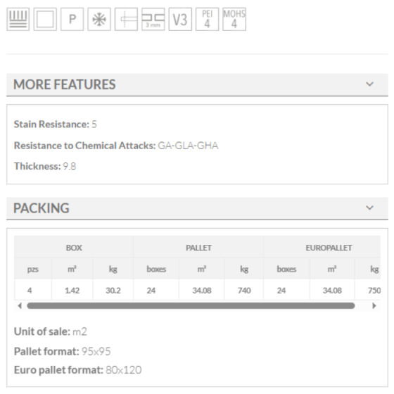 Keros Padua Gris πλακάκι γρανίτη 59,6×59,6 ματ