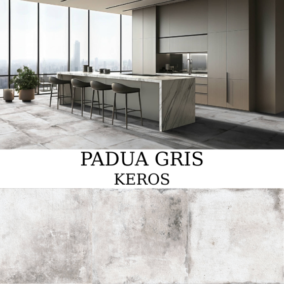 Keros Padua Gris πλακάκι γρανίτη 59,6×59,6 ματ