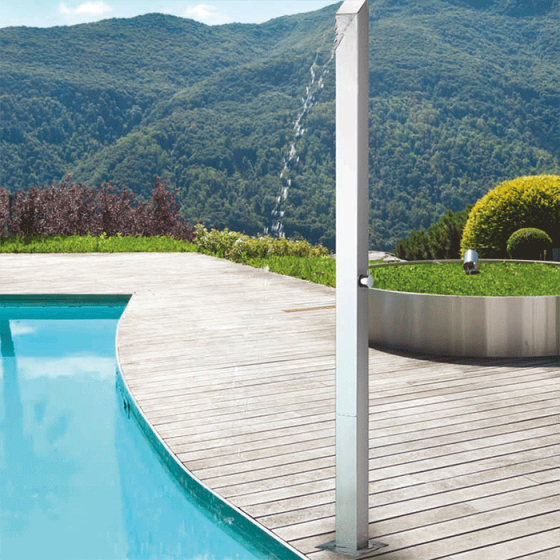 ΣΤΗΛΗ ΝΤΟΥΣ / ΥΔΡΟΜΑΣΑΖ ΕΞΩΤΕΡΙΚΟΥ ΧΩΡΟΥ Icos Shower Dike Inox