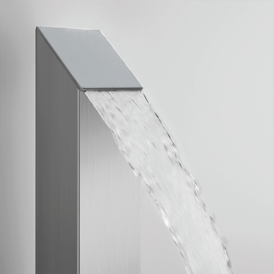 ΣΤΗΛΗ ΝΤΟΥΣ / ΥΔΡΟΜΑΣΑΖ ΕΞΩΤΕΡΙΚΟΥ ΧΩΡΟΥ Icos Shower Dike Inox