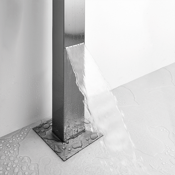 ΣΤΗΛΗ ΝΤΟΥΣ / ΥΔΡΟΜΑΣΑΖ ΕΞΩΤΕΡΙΚΟΥ ΧΩΡΟΥ Icos Shower Dike Inox