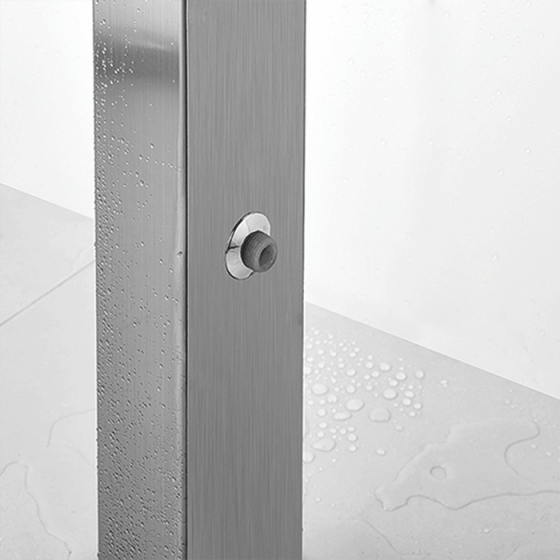 ΣΤΗΛΗ ΝΤΟΥΣ / ΥΔΡΟΜΑΣΑΖ ΕΞΩΤΕΡΙΚΟΥ ΧΩΡΟΥ Icos Shower Dike Inox