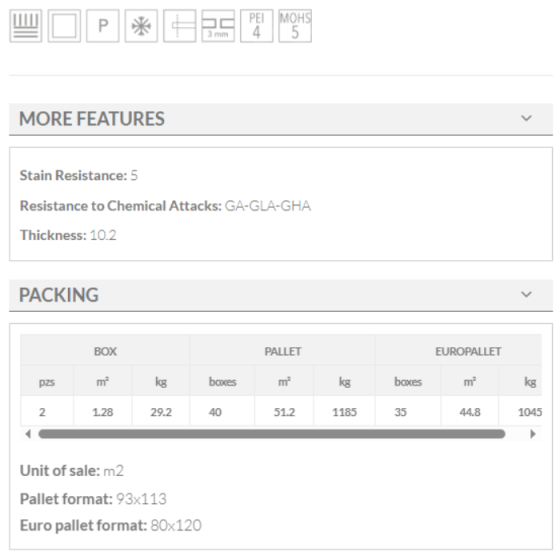 Πλακάκι γρανίτη Keros Regina 80×80 ματ πορσελανάτο, αντιπαγετικό και rectificado
