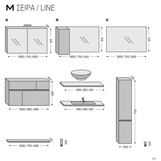 ΕΠΙΠΛΑ ΜΠΑΝΙΟΥ FURNIBATH ΣΕΙΡΑ M ΕΠΙΠΛΟ M2 ΛΑΚΑ ΜΑΤ 081 ΜΕ ΕΠΙΚΑΛΥΨΗ ΝΙΠΤΗΡΑ