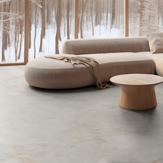 Shells Beige Keros Ceramica 80×80 ματ πορσελανάτο πλακάκι δαπέδου–τοίχου, rectificado και αντιπαγετικό.