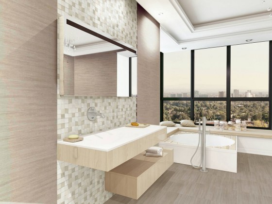 KEROS TESSILE TAUPE 33x33