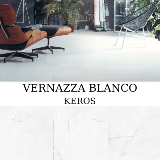 Keros Vernazza Blanco 80×80 ματ πορσελανάτο πλακάκι γρανίτη, rectificado και αντιπαγετικό.