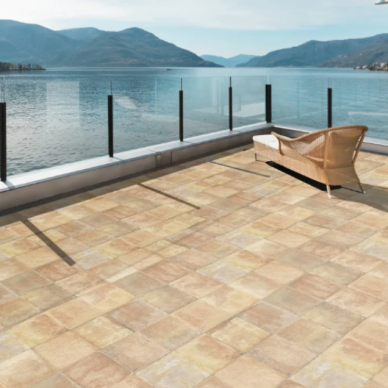 Keros Abadía Avena 33×33  Πλακάκι γρανίτη rustic καφέ