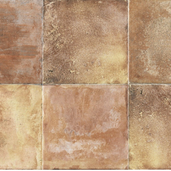Πλακάκι ABADIA CENTENO 33×33 σε rustic καστανή απόχρωση