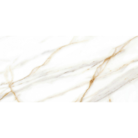 ARDENZA BRILLO 25x50 λευκό γυαλιστερό πλακάκι τοίχου όψη μαρμάρου