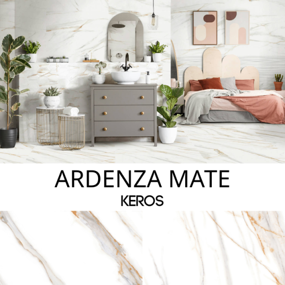Keros Ardenza Mate 80×80 - Ματ πορσελανάτο πλακάκι γρανίτη PEI III