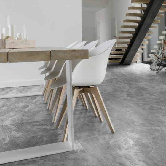 Keros Boheme Acero 80×80 - Ματ πορσελανάτο πλακάκι γρανίτη PEI IV