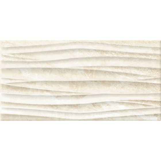 Boheme Olas Beige 25x50 διακοσμητικό ματ πλακίδιο τοίχου μπεζ
