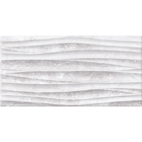 Boheme Olas Gris 25x50 διακοσμητικό ματ πλακίδιο τοίχου γκρι