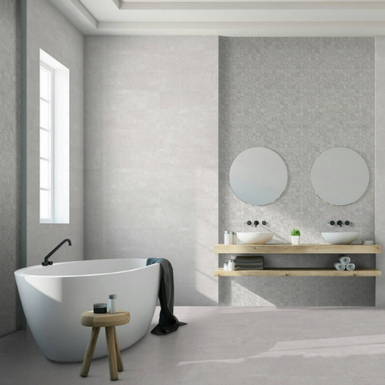 Πλακάκι Cartago Gris 25×75 σε ματ γκρι απόχρωση