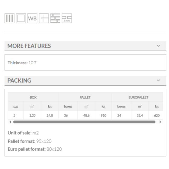 Keros Corinto Sea Gris 30×90 ματ ανάγλυφο πλακάκι τοίχου