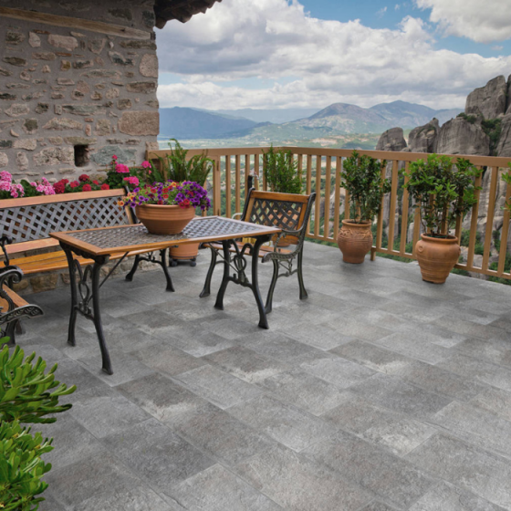 Πλακάκι Keros Fuentede Acero Anti-Slip 30×60 με σαγρέ ματ αντιολισθητική επιφάνεια