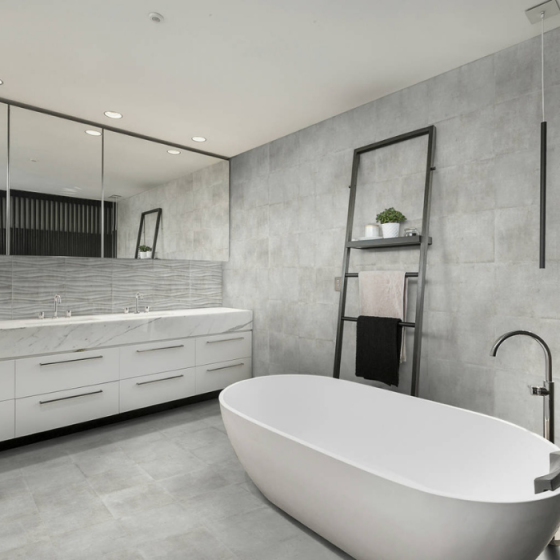 Πλακάκι Keros Kalina Gris 33x33 εκ. σε γκρι ματ απόχρωση