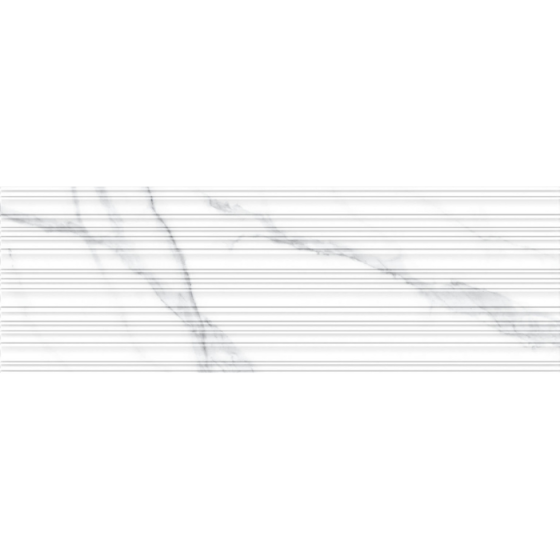 Keros Livorno Lines Gris 30×90 γυαλιστερό ανάγλυφο πλακάκι τοίχου