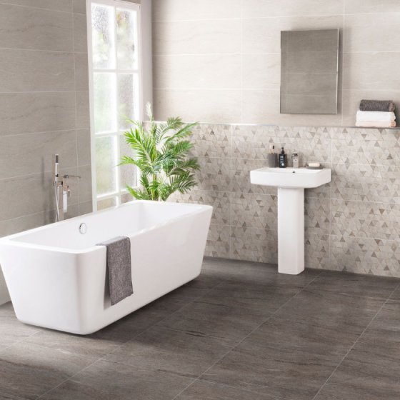 Keros MyStone Beige 30×90 ματ πλακάκι τοίχου stone look