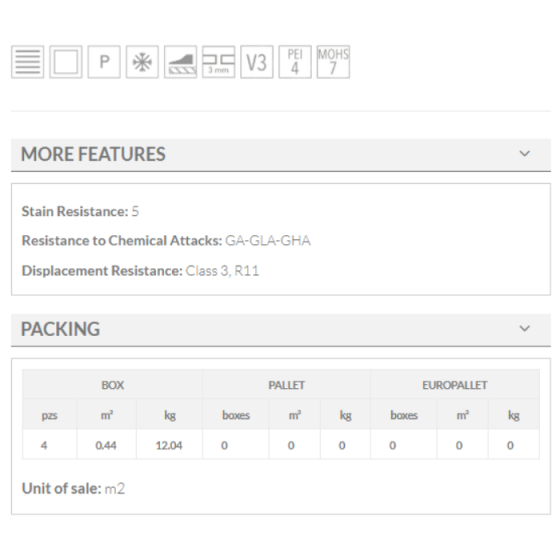 Keros Peldaño Extrusionado Redstone Beige 33×33 - Αντιολισθητικό προφίλ σκάλας