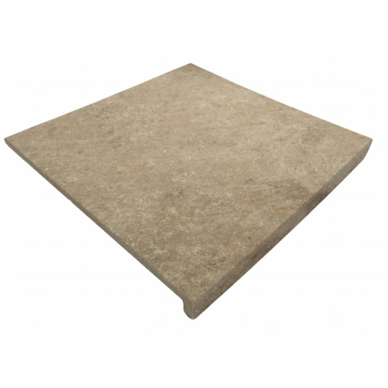 Keros Peldaño Extrusionado Redstone Crema 33×33 Αντιολισθητικό προφίλ σκάλας