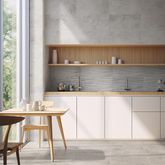 TEXEL GRIS 30x60 πλακάκι τοίχου σε γκρι stone look ματ