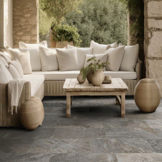 Keros Veneto Acero 30×60 Anti-Slip Πλακάκι δαπέδου πορσελανάτο