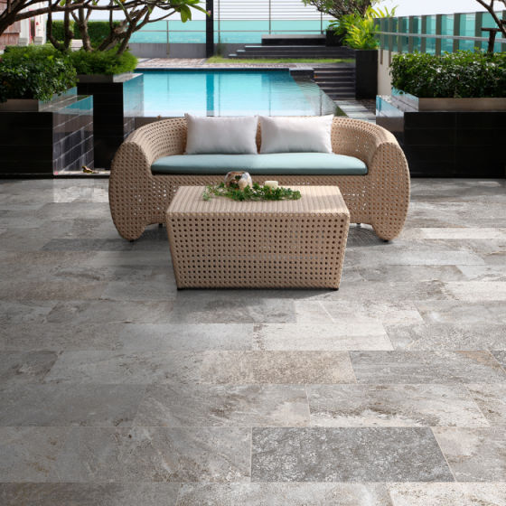 Keros Veneto Gris 30×60 Πλακάκι δαπέδου πορσελανάτο γρανίτη