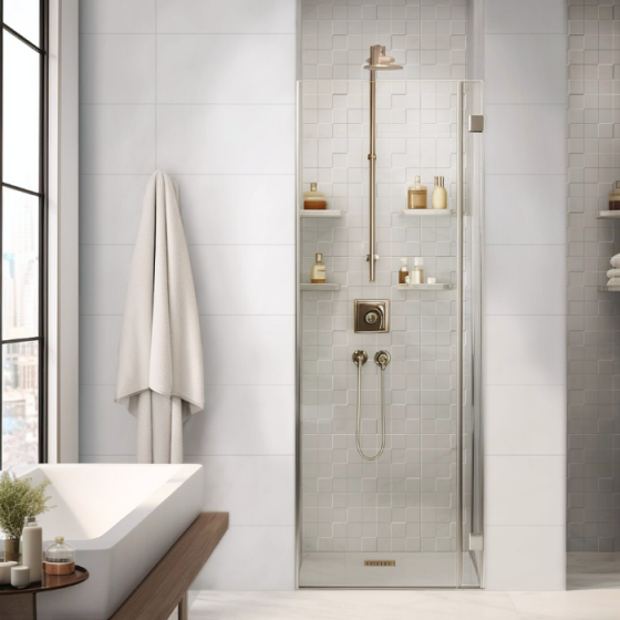 WHITE BRILLO 30x60 γυαλιστερό πλακάκι τοίχου σε καθαρό λευκό